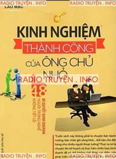 Kinh Nghiệm Thành Công Của Ông Chủ Nhỏ