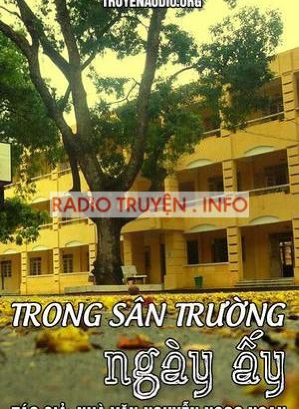 Trong sân trường ngày ấy